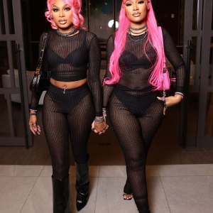 Sexy Hollow Sheer Set