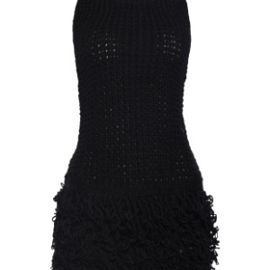 Whisper Fringe Sheer Minidress